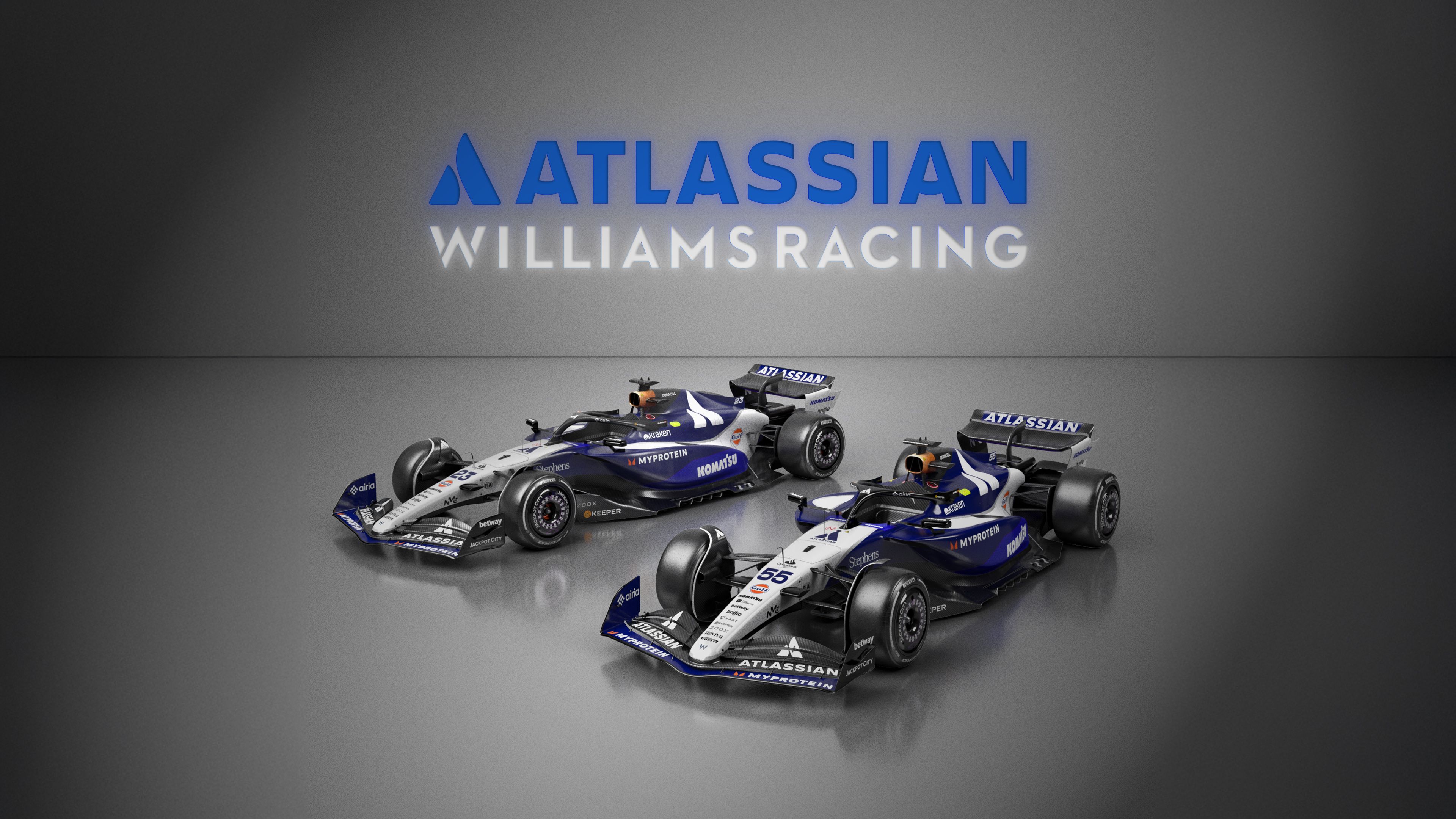 世界限定2002個 .Williams F1 スワロフスキー オブジェ Williams Unveils Iconic 2002 Look to Celebrate Atlassian