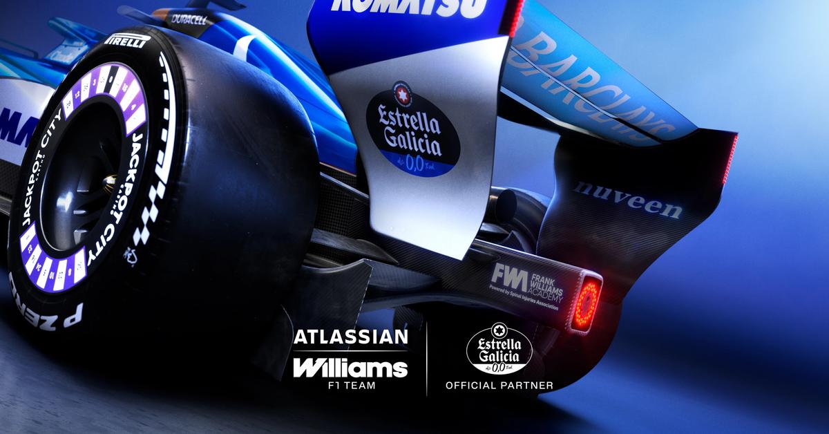 Official image for Atlassian Williams F1 Team × Estrella Galicia 0,0