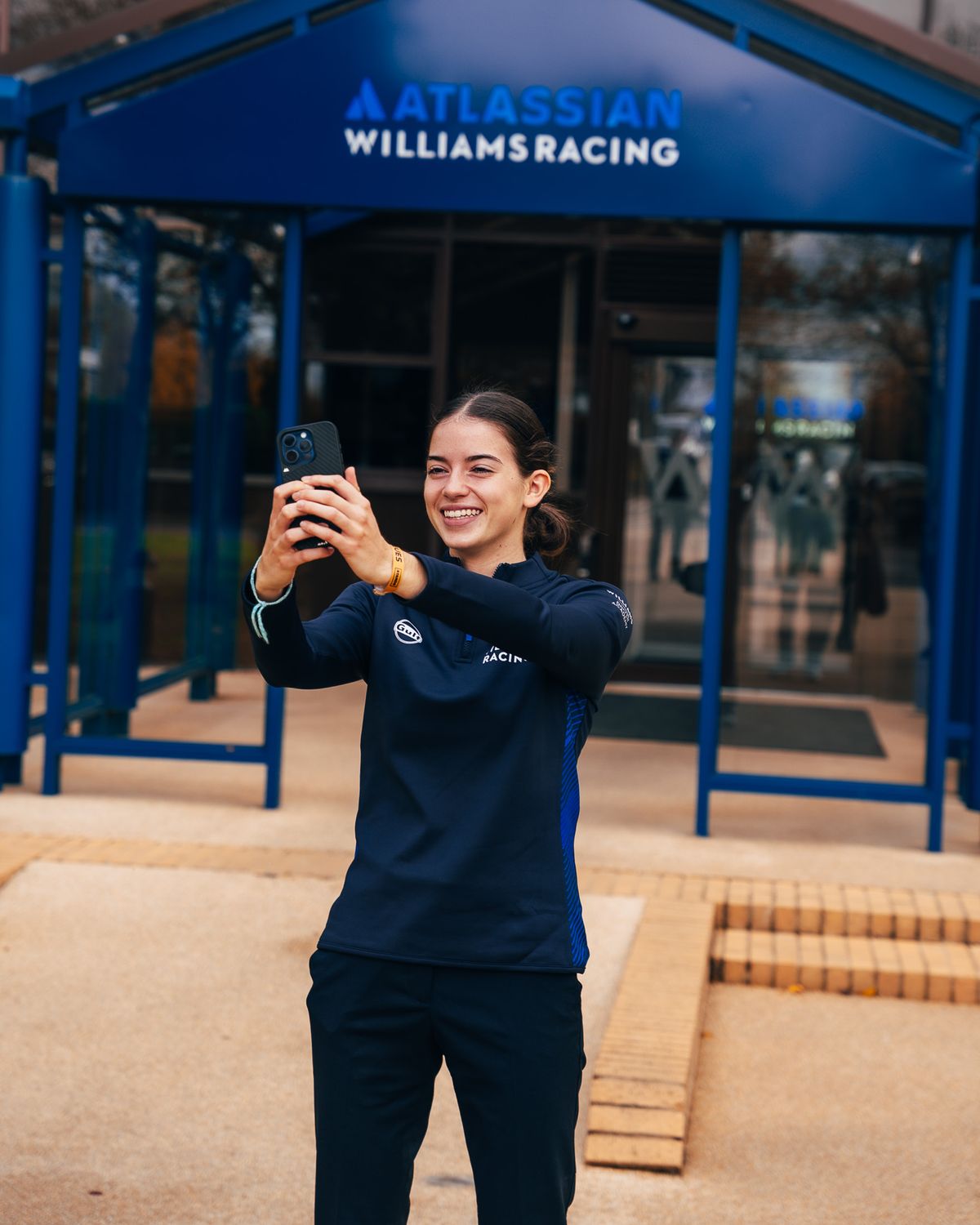 Jade Goodwin Racing IN PHOTOS: Jade's first day at Grove | Atlassian Williams F1 Team