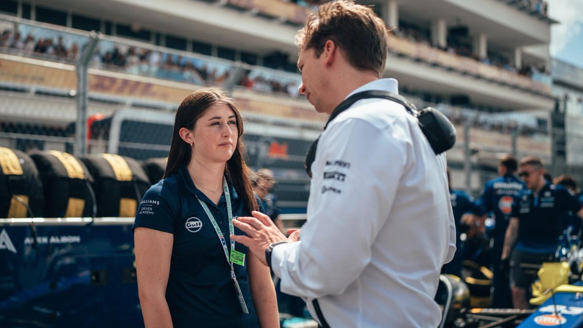 Lia Block’s “strong progression” impresses James Vowles | Atlassian ...