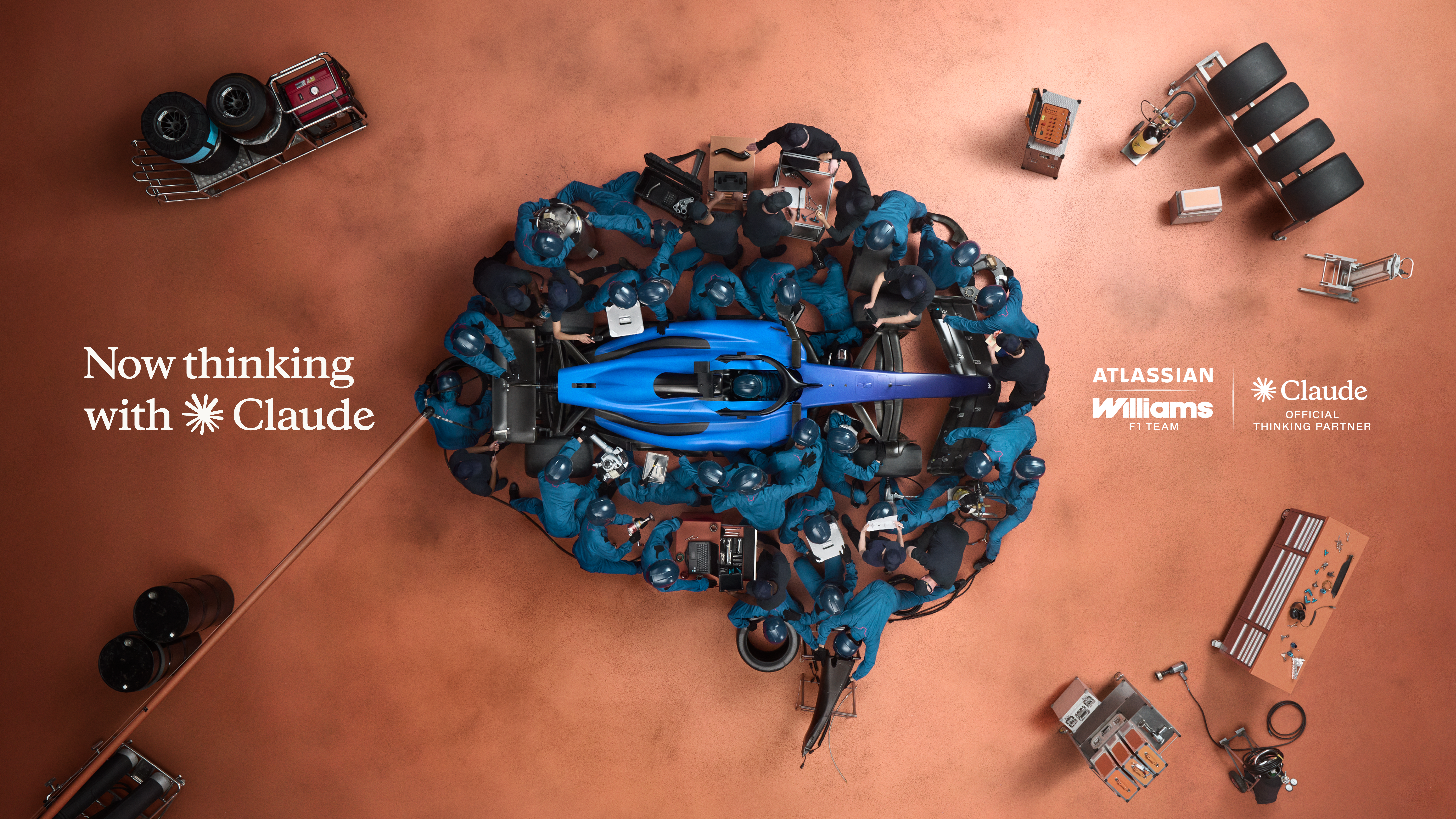 Anthropic and Atlassian Williams F1 Team Announce Multi-Year Partnership, Introducing Claude as Official Thinking Partner