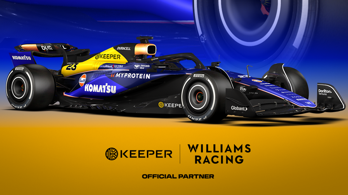 Keeper Security and Williams Racing to debut special livery in Las