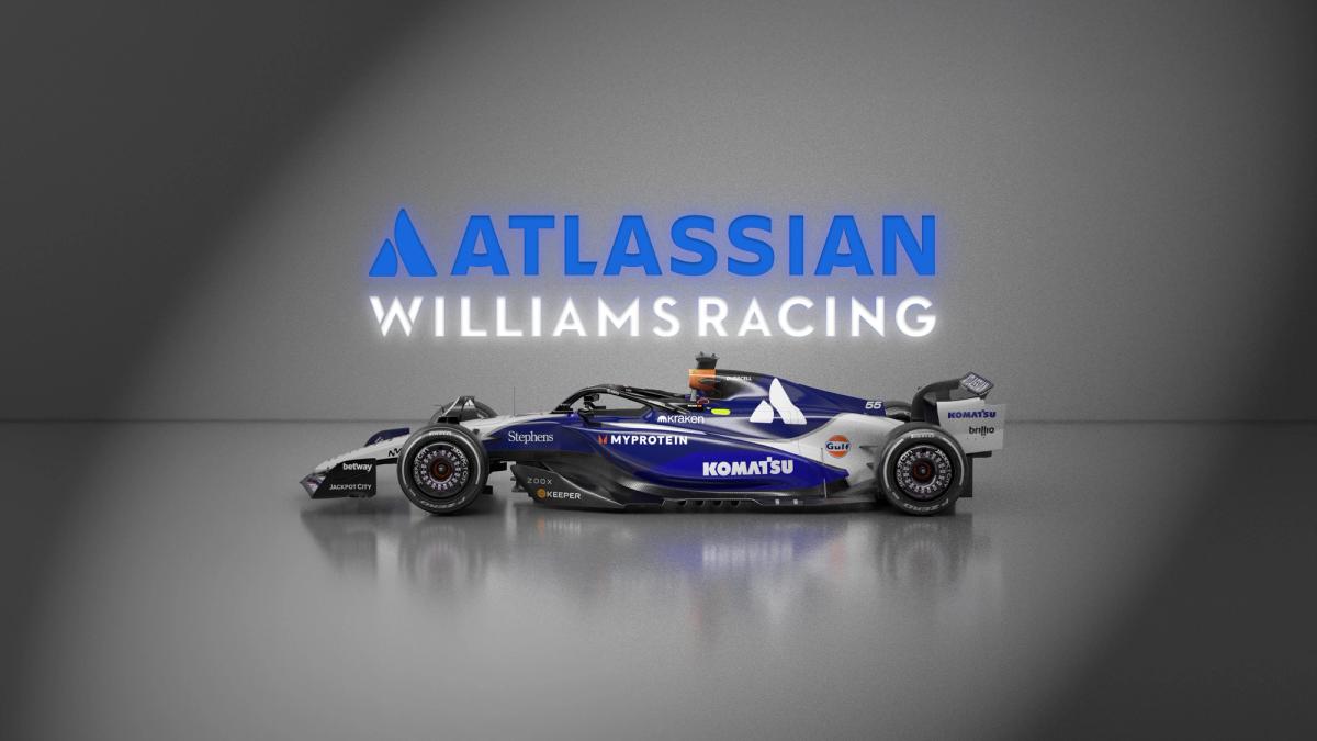 Williams unveils iconic 2002 look to celebrate Atlassian partnership ...