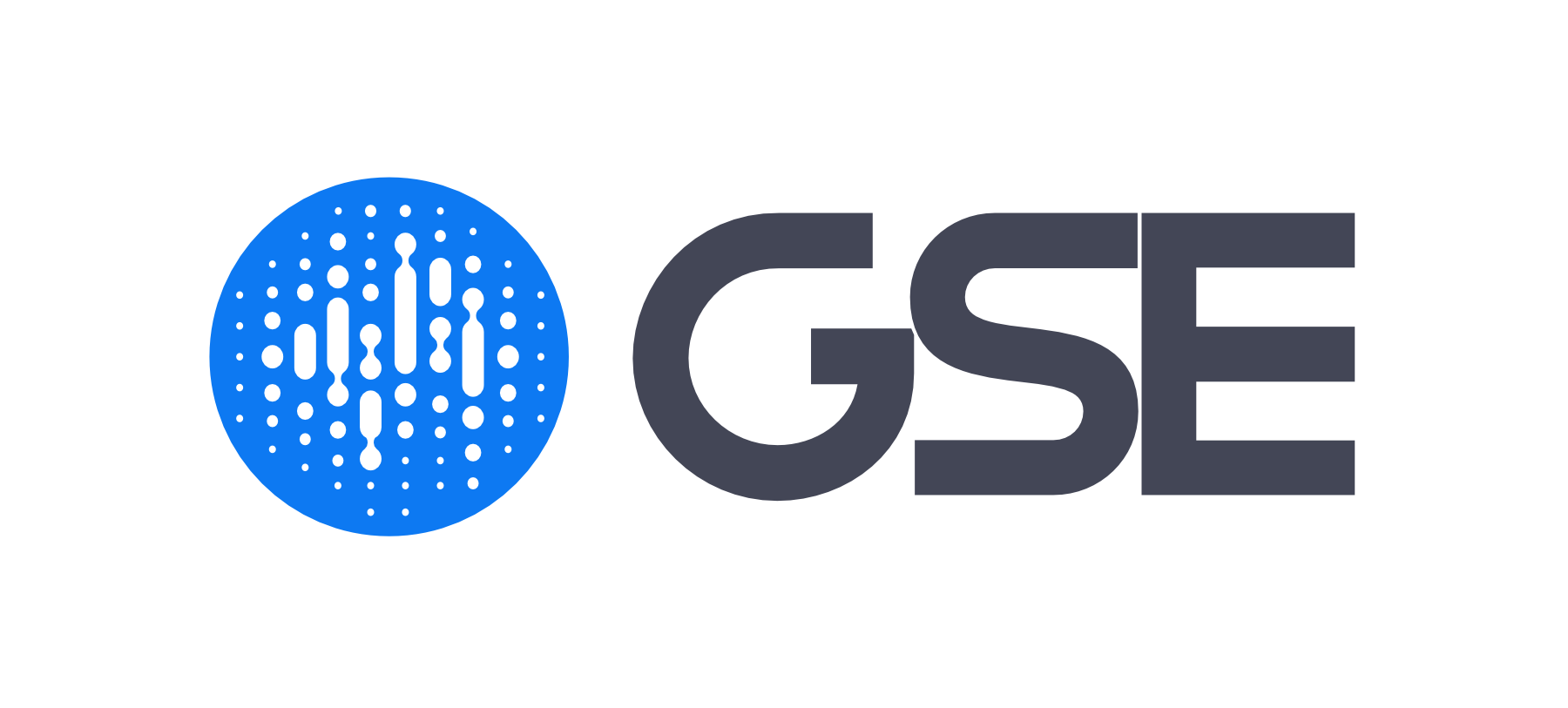 GSE logo full colour black text