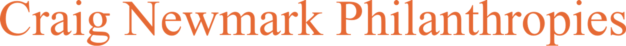 Craig Newmark Philanthropies logo