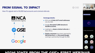 Highlights from the GSE's First Webinar