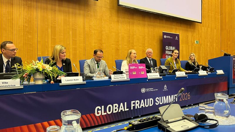 Lucien Taylor joins panel at UNODC special event, Global Fraud Summit