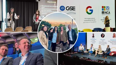 Montage of GSE team members in Google Zurich Venue