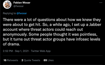 Jabber group for unhappy threat actors