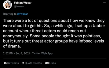 Jabber group for unhappy threat actors