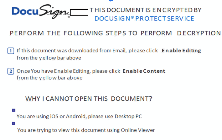 EtterSilent DocuSign template from March 2021