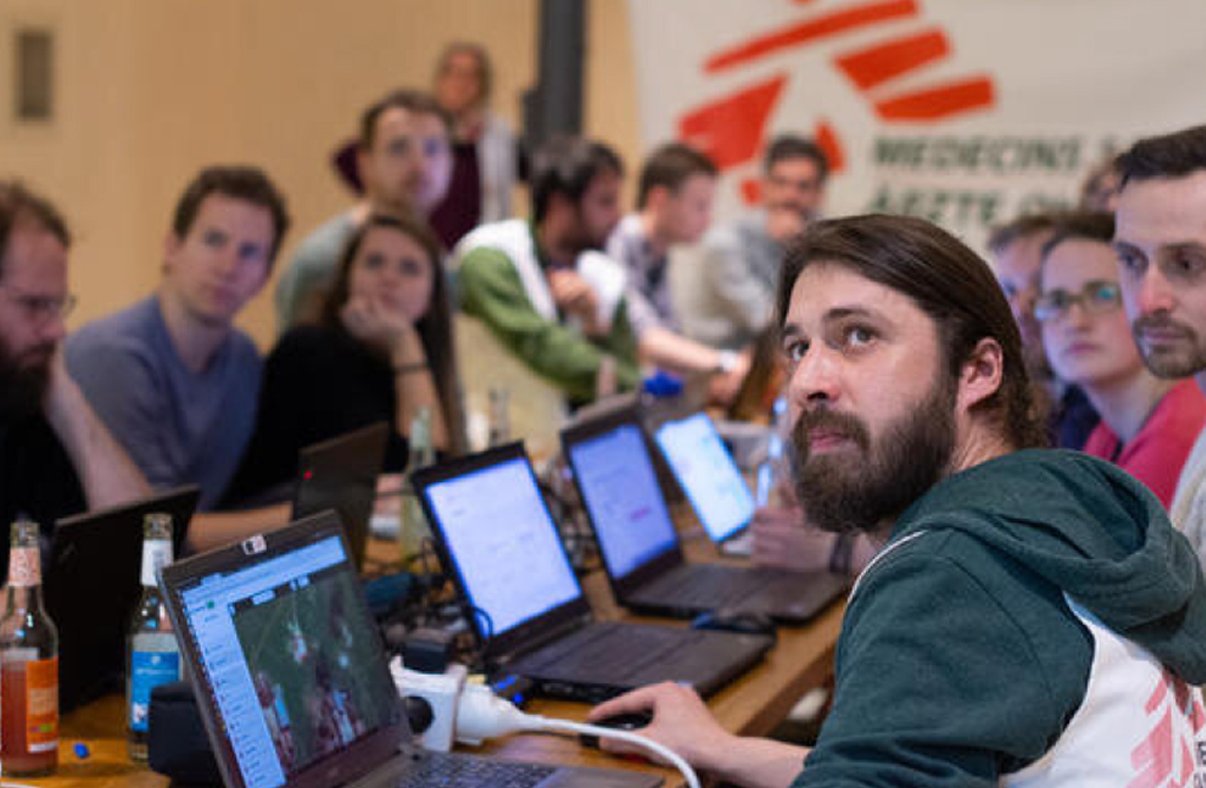 MSF Mapathon on Nigeria in Berlin, at Posteo Lab.