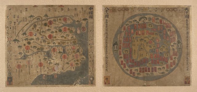 Traditional Map Examples Old Mapmaking Techniques