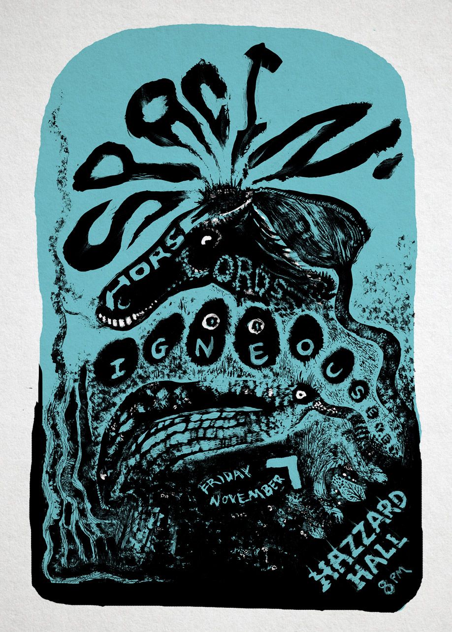 Spacin' Poster