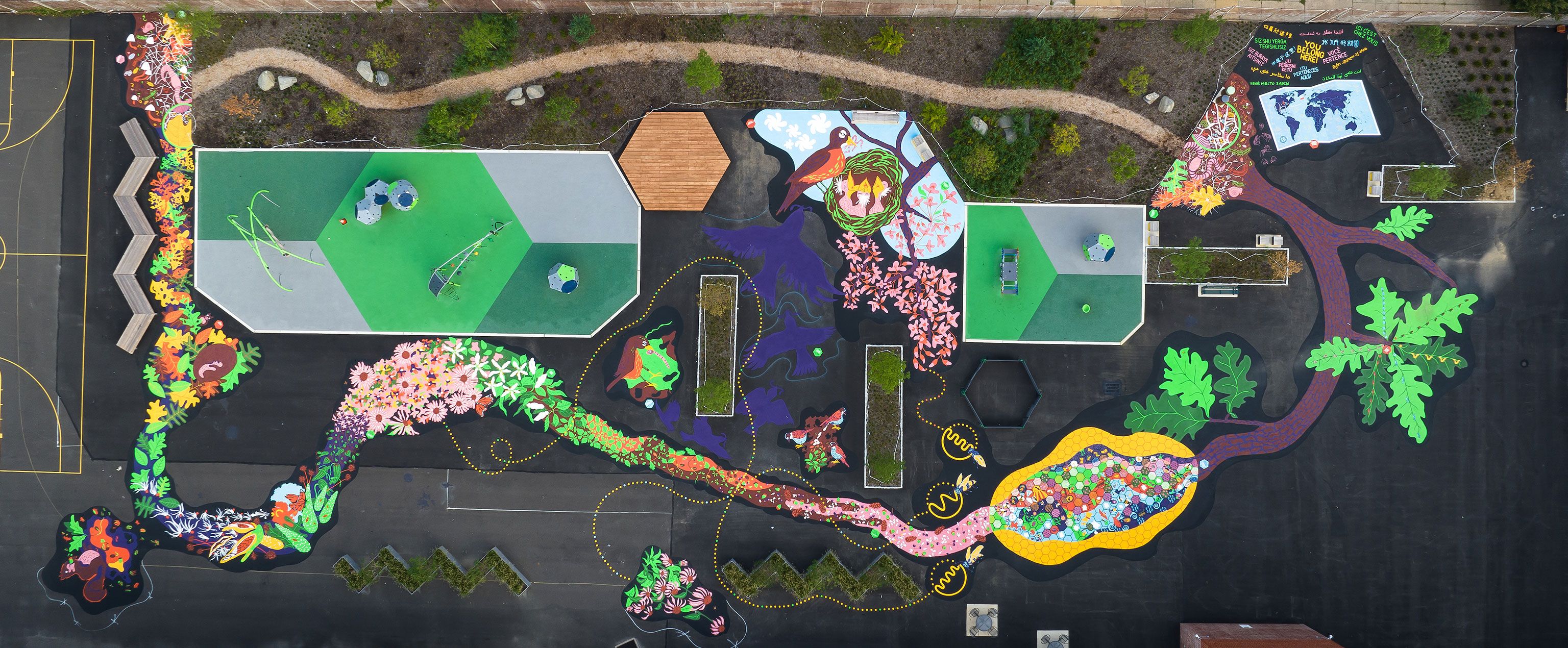 Farrell Playground Mural 