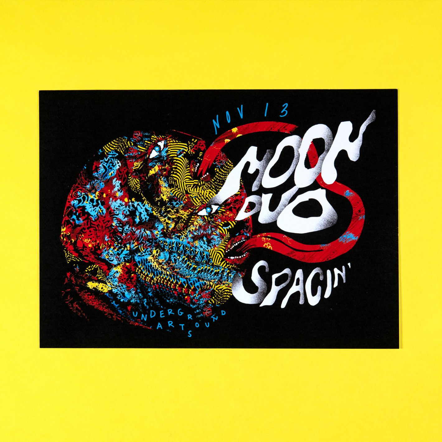 Moon Duo and Spacin' Poster