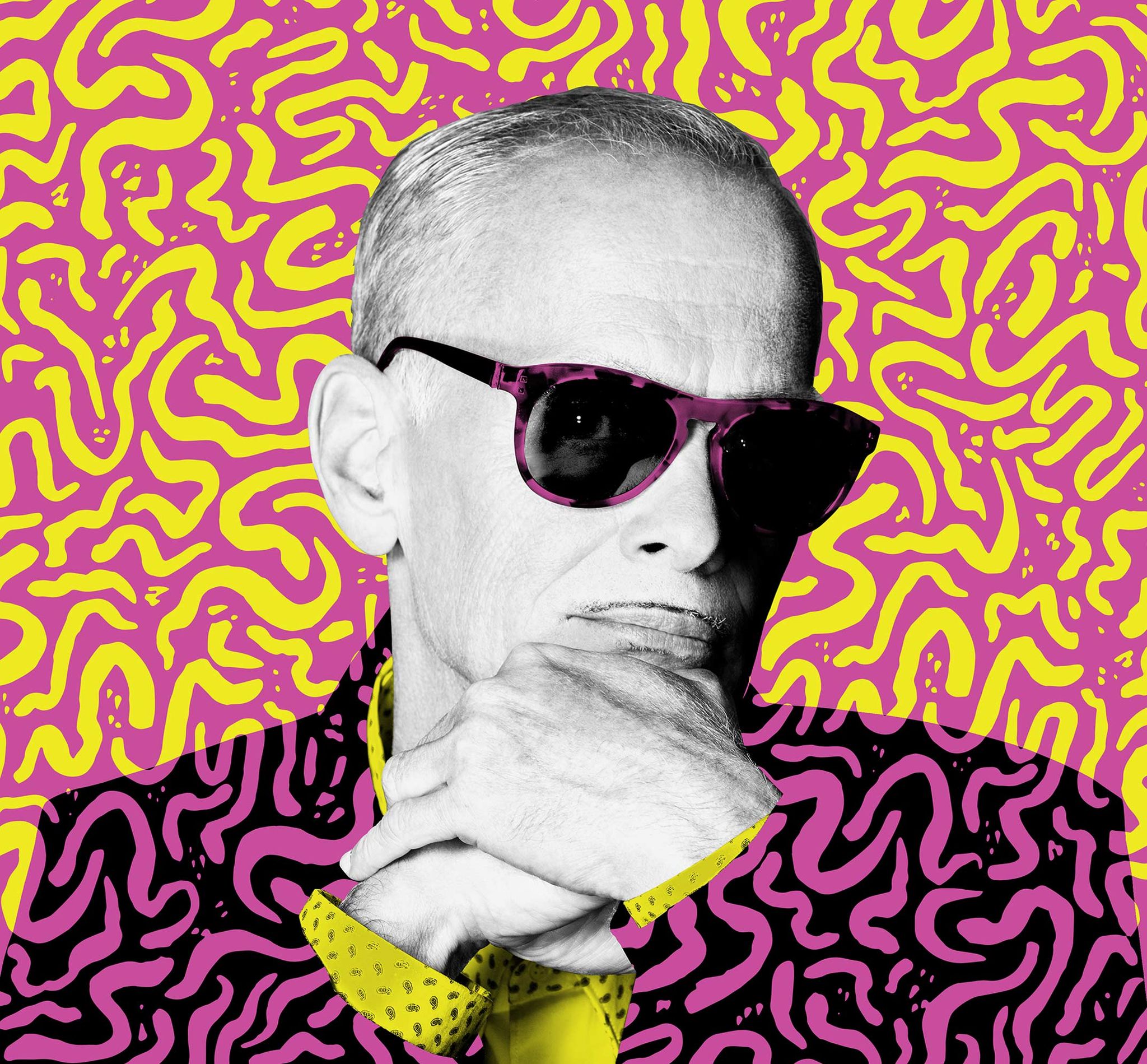 Sachs mixed media graphic