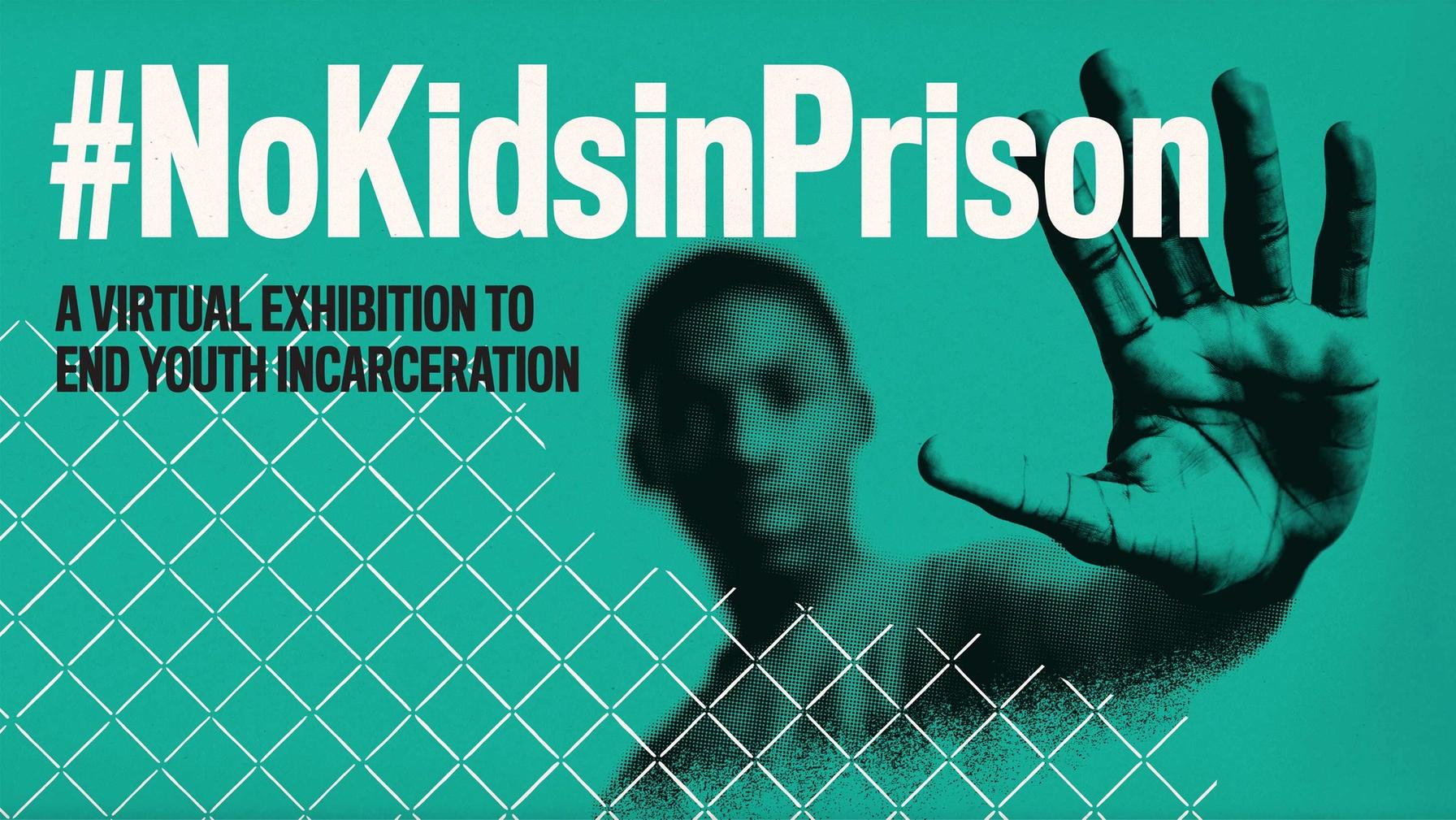 Wall with No Kids in Prison Posters