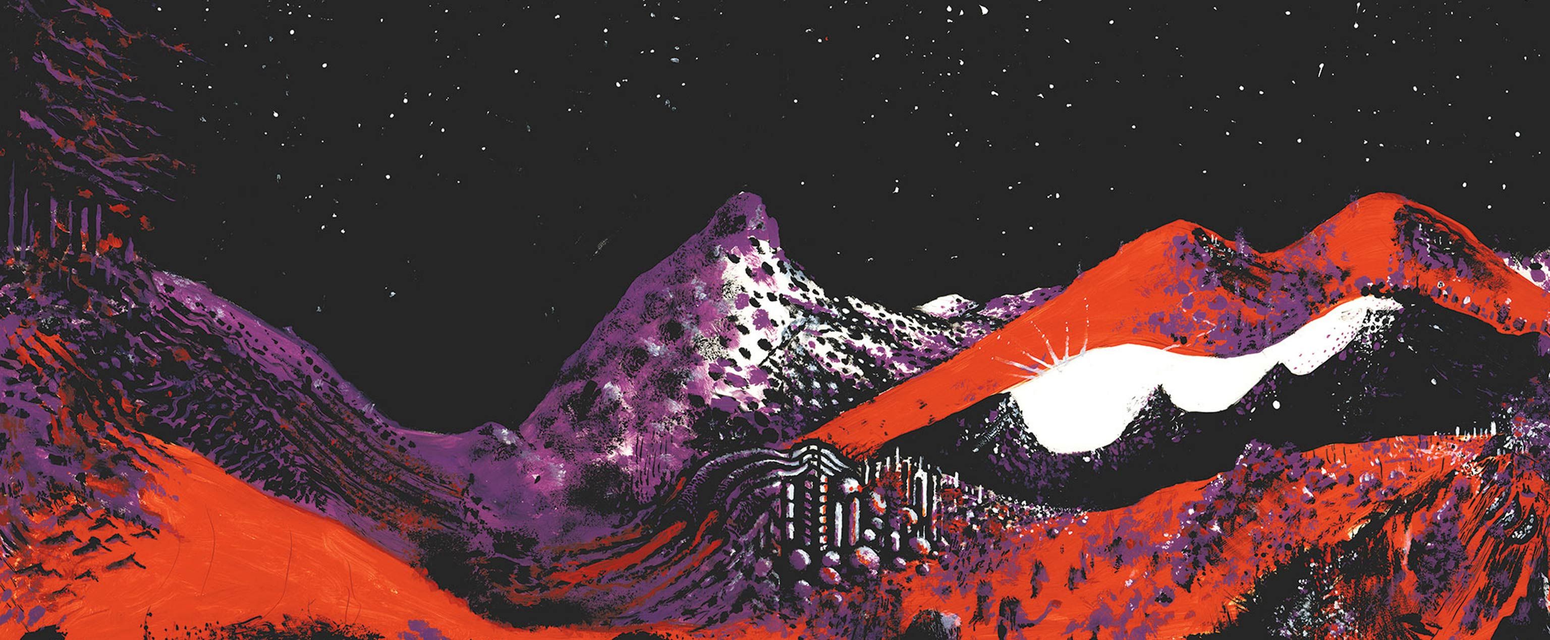 Spacin' Landscape Painting