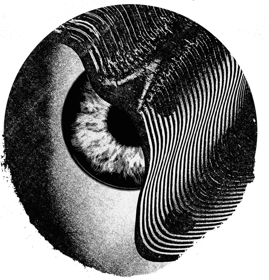 Spacin' and Eye graphic