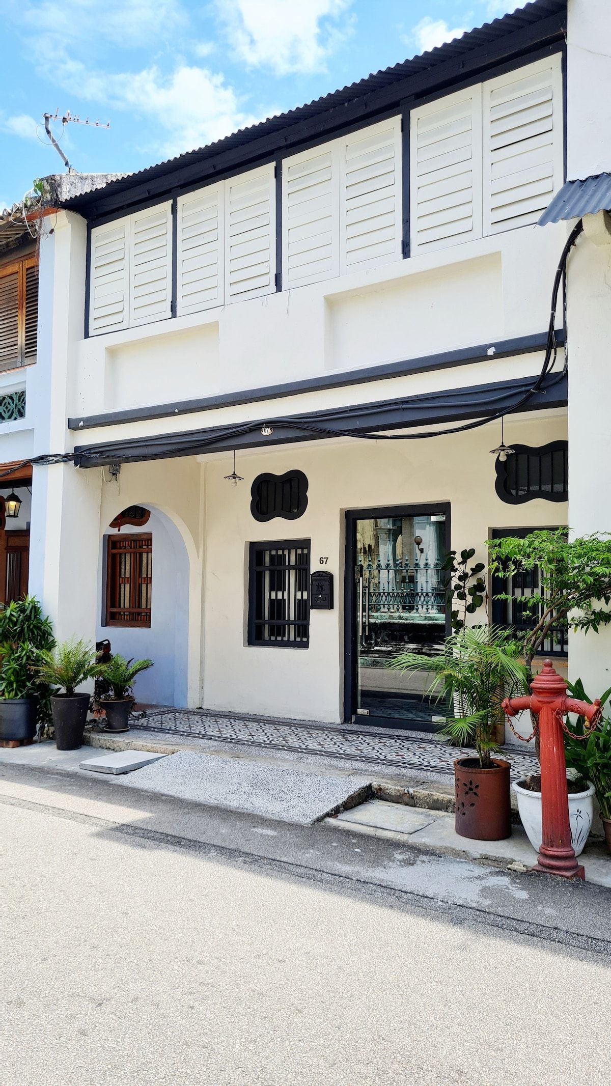 Stewart Hotel streetfront exterior at 67 Stewart Lane