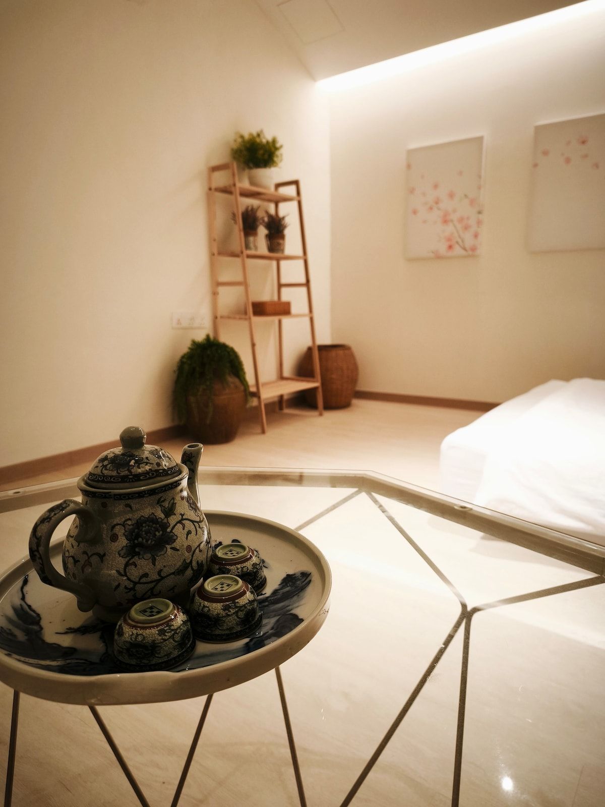 Kazuki duplex room mezzanine sleeping area