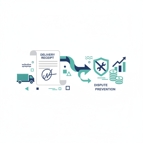 What a Signed Delivery Receipt Actually Does in a Freight Dispute