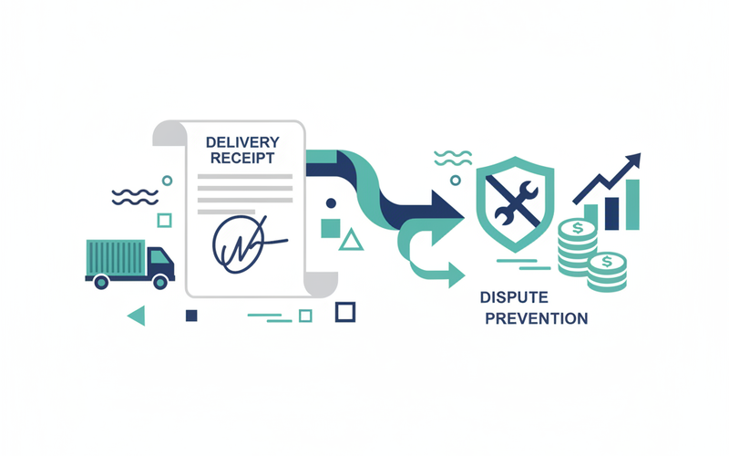 What a Signed Delivery Receipt Actually Does in a Freight Dispute