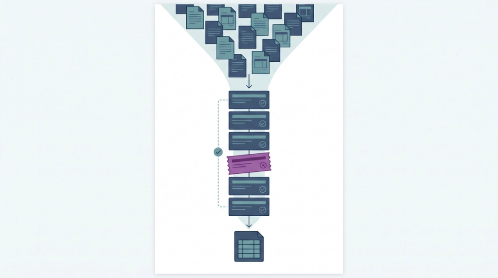 Callout graphic showing overcharges caught per 100 loads across manual review, rule-based software, and automated audit platforms