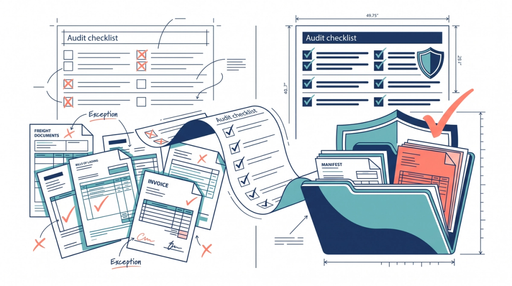Pull quote: A freight audit trail is not just a record of what was paid. It is a timestamped chain of evidence that proves what was agreed, what was billed, and why the variance exists.