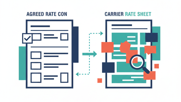 How to Read a Carrier Rate Sheet Before It Costs You Money