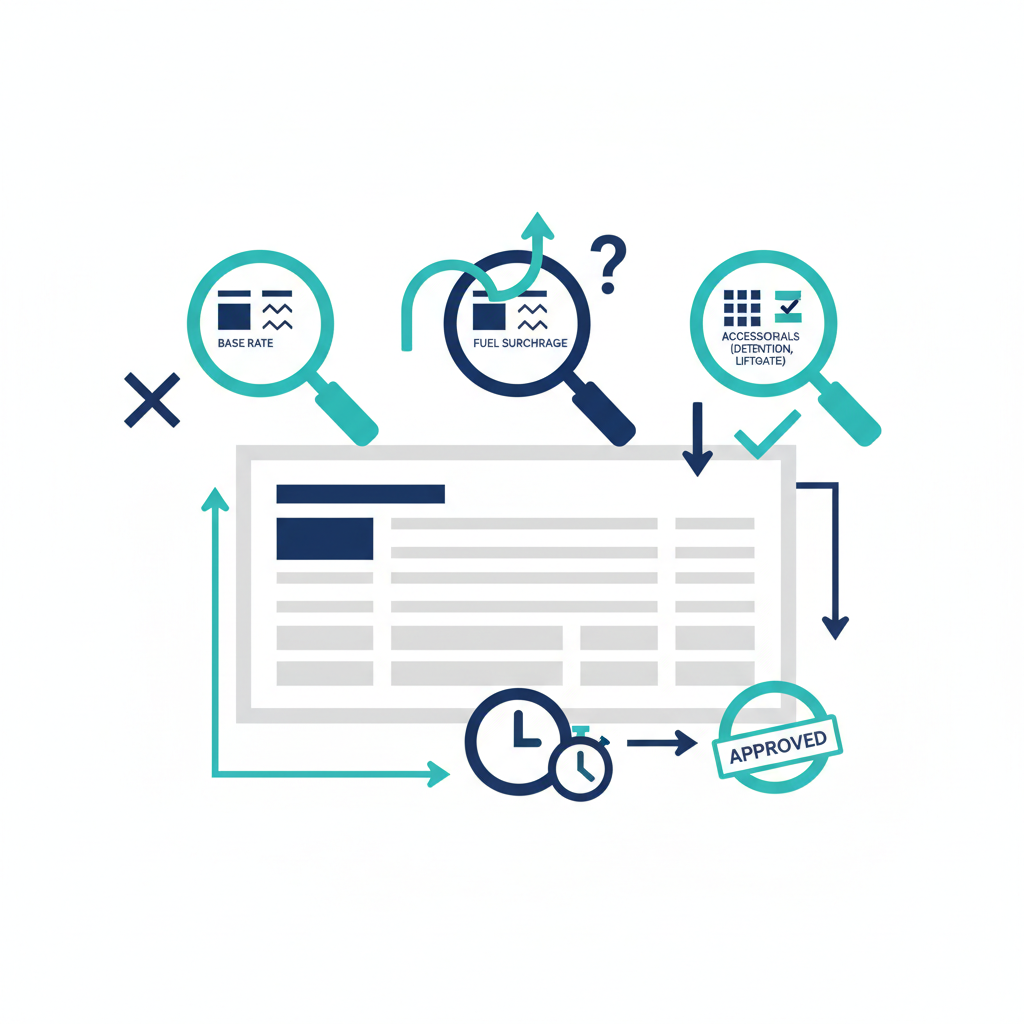 Freight Bill Audit: Catch Carrier Overbilling in 10 Minutes