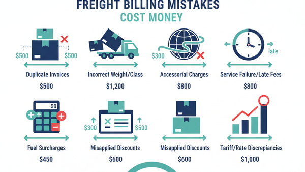 Freight Billing Mistakes Cost Money: 7 Errors Draining Margins