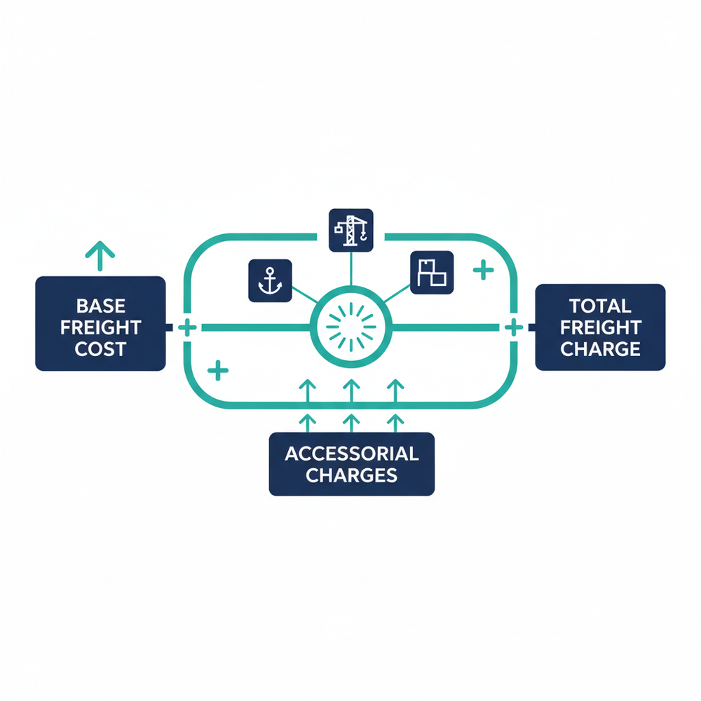Process diagram showing how to check a freight invoice against a rate confirmation before payment approval