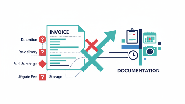 Freight Accessorial Charge Disputes: A Broker's Playbook