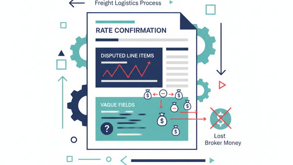 Rate Confirmation: What Brokers Get Wrong and What It Costs