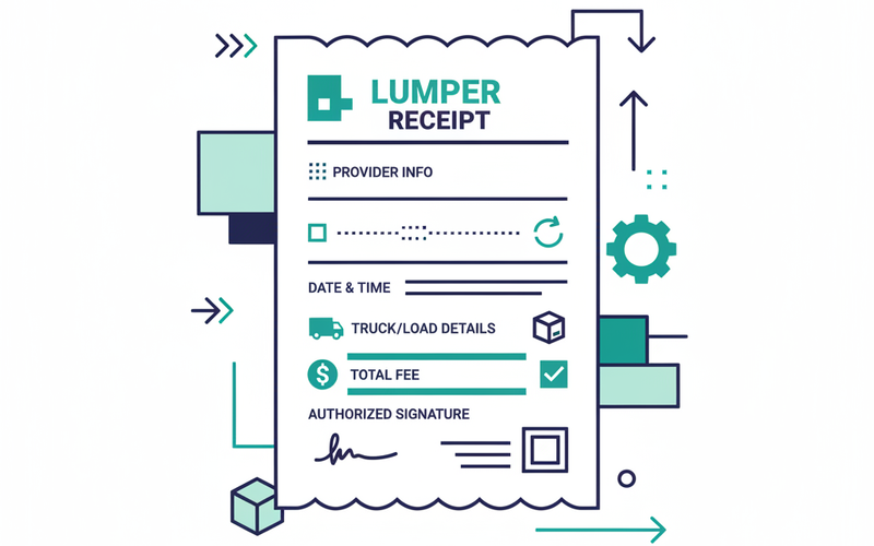 What a Valid Lumper Receipt Must Include to Win a Billing Dispute