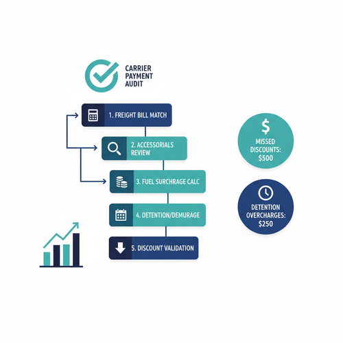 Carrier Payment Audit Checklist: Catch Billing Errors Fast