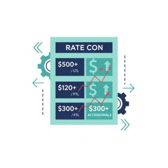 Rate Con Fields Carriers Use to Overbill You (With Real Numbers)