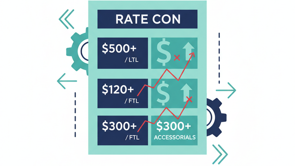 Rate Con Fields Carriers Use to Overbill You (With Real Numbers)