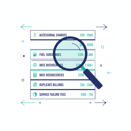 Transportation Audit: Which Line Items to Check First