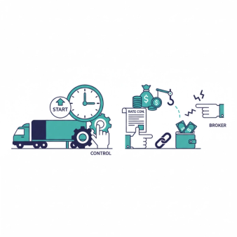 Detention Time in Trucking: Who Controls the Clock and Who Pays