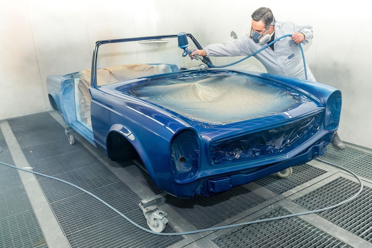 Peintre en carrosserie