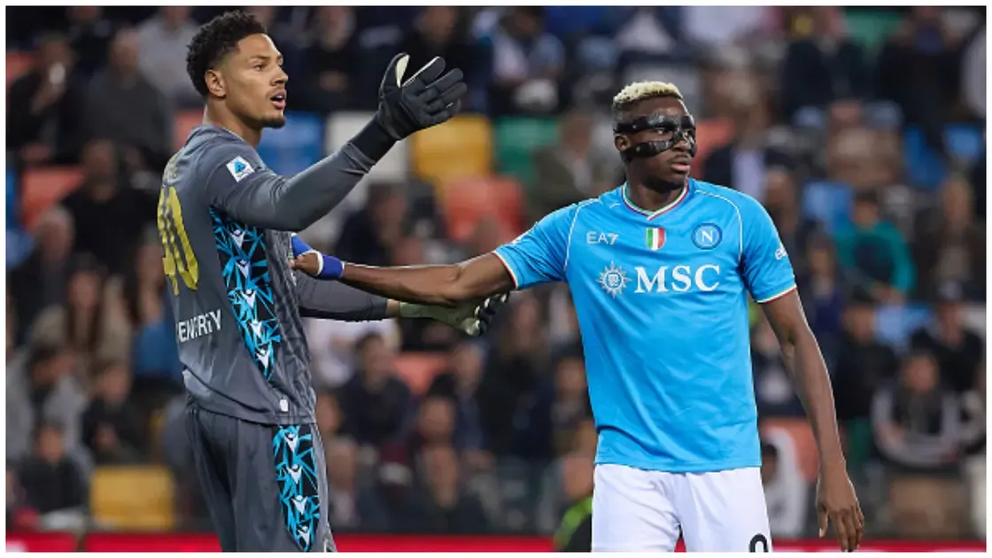 Cover image for Okoye shines as Success' late goal cuts short Osimhen's celebration