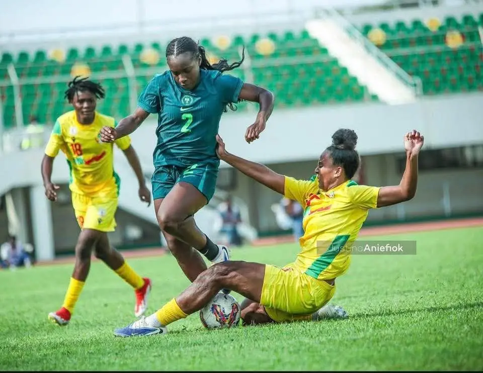 Cover image for WAFCON26Q: Super Falcons beat Amazons of Benin 2-0 in Lome