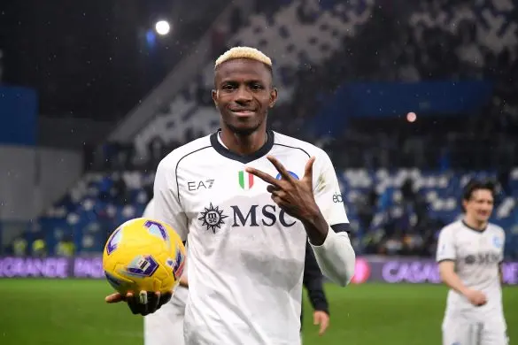 Cover image for Arsenal refuses to meet Osimhen's release clause