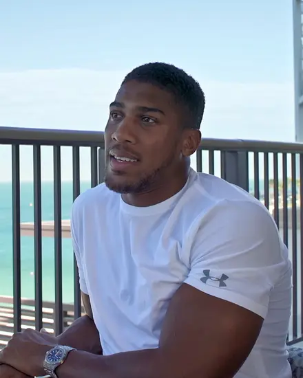 Cover image for Anthony Joshua says McGregor inspires him