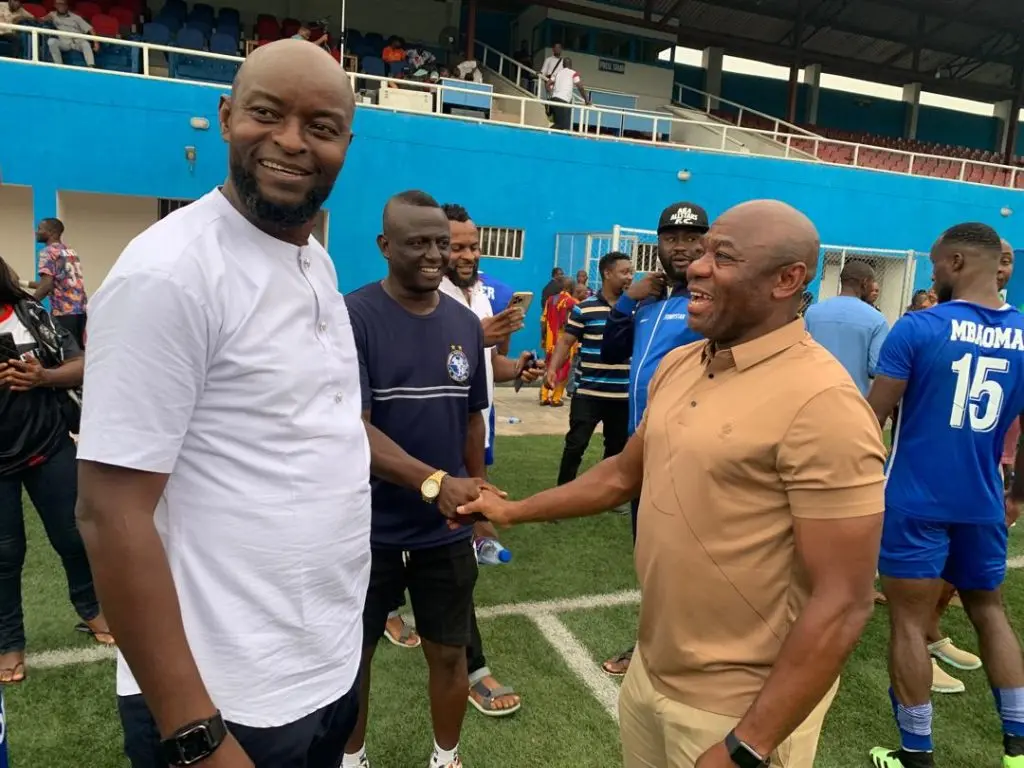 Cover image for Finidi beats Amuneke to Super Eagles job