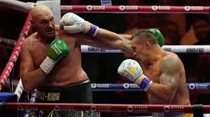 Cover image for Fury out for revenge against Usyk