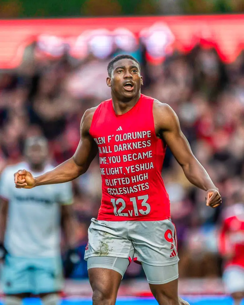 Cover image for Awoniyi not fully fit - Forest boss